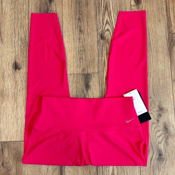 Nike Pants - NWT Nike Zenvy High Waisted 7/8 Leggings Size Large In Rush Pink